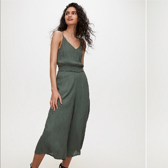 [PRICE DROP] Aritzia (Wilfred) jumpsuit in Sagese - Picture 1 of 7